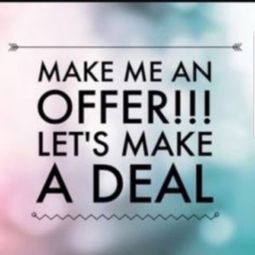 Make me an offer!